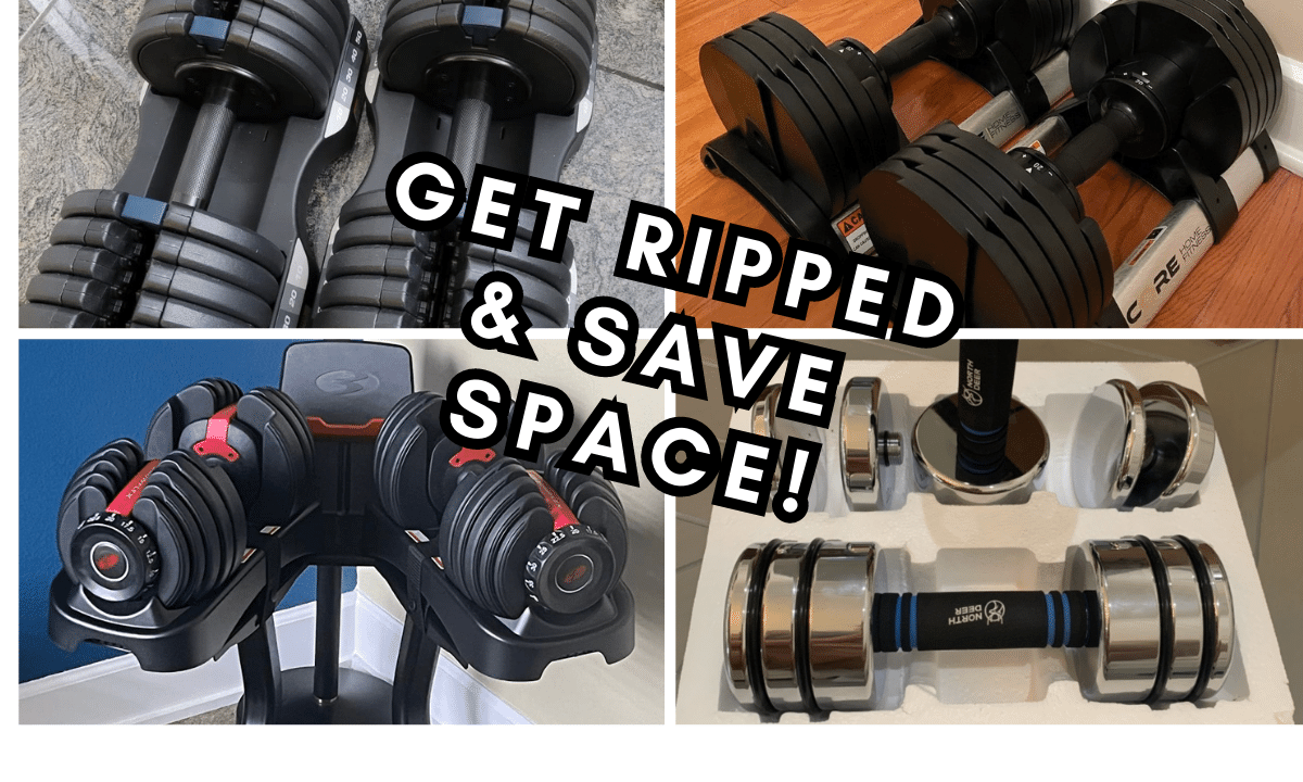 Getting Stronger: Our Top 5 Picks for the Best Adjustable Dumbbells!